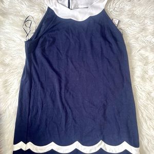 Crown and ivy scalloped edge dress New With Tags size large